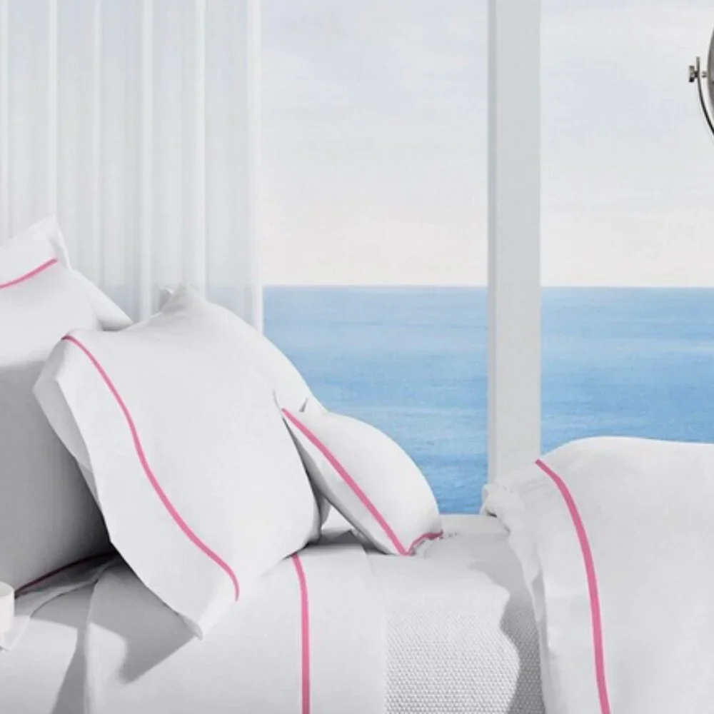 Ralph Lauren Palmer Boudoir Pillow in Monaco Pink - Picture 3 of 3